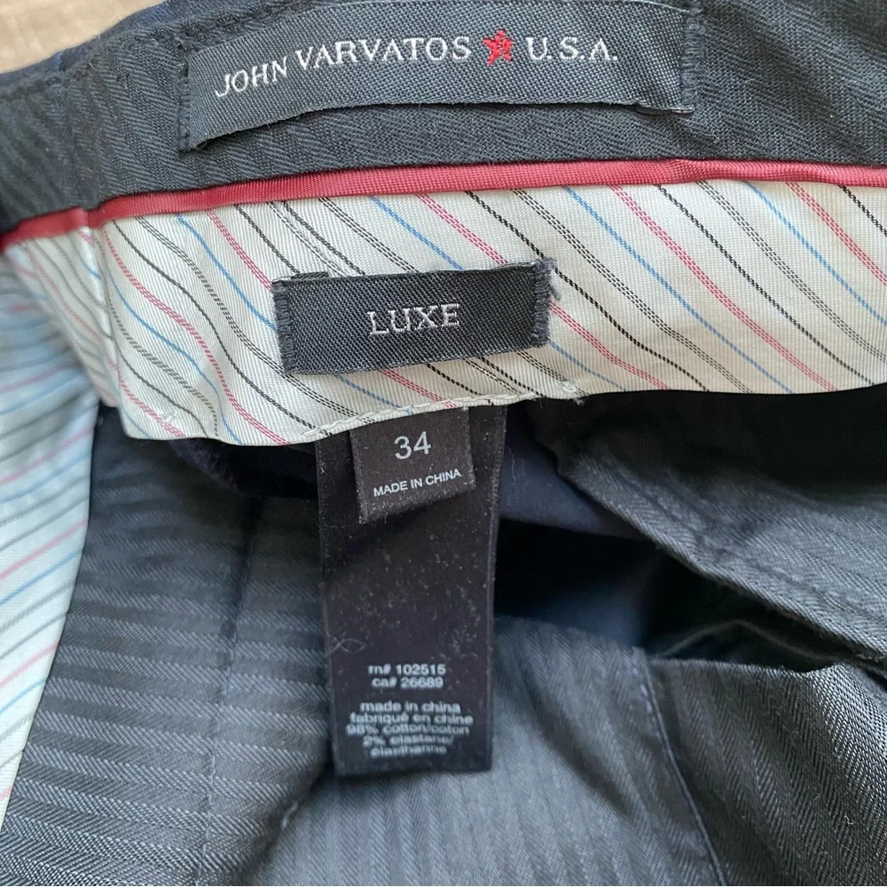 John Varvatos Luxe Chino Trousers - Picture 8 of 9